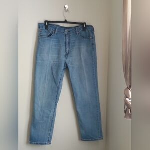 Levi's Jeans Men 38 X 30 Light Blue Denim Western Rodeo Straight Classic Casual